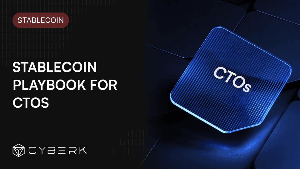 Stablecoin playbook for CTOs: Choosing an issuance model and an operating architecture