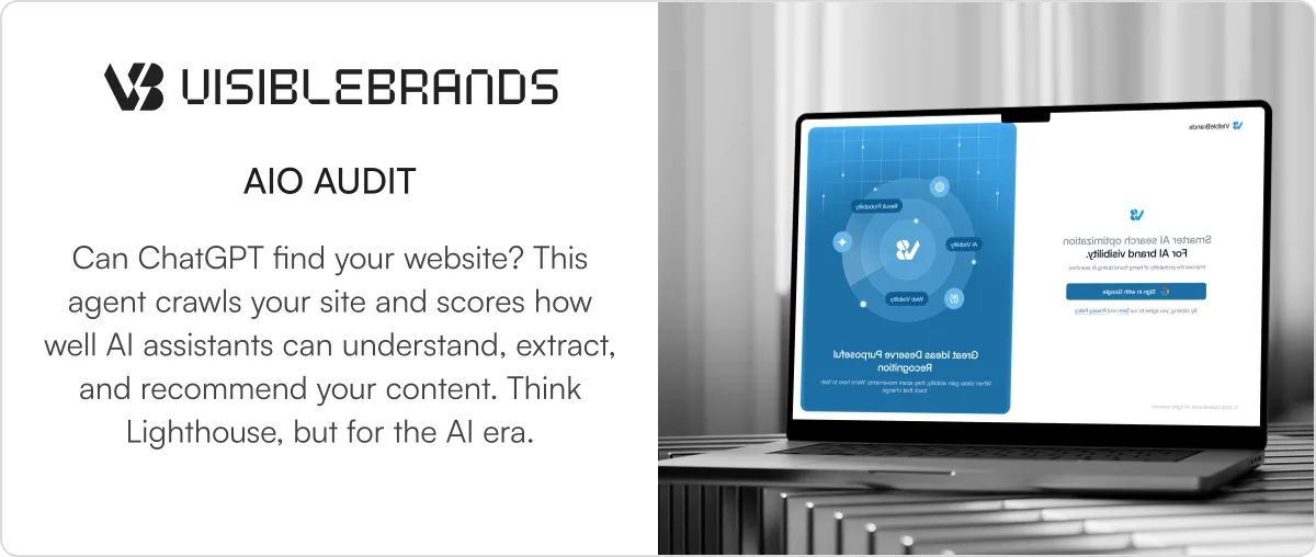 VisibleBrands AIO Audit