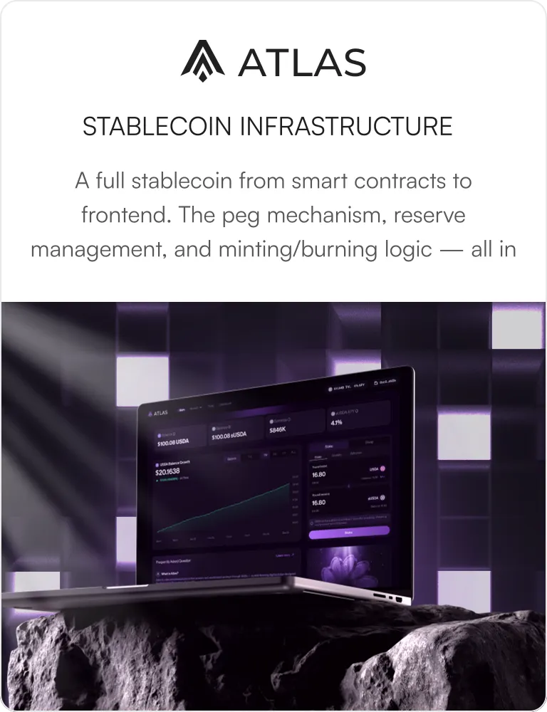 Atlas stablecoin infrastructure case study