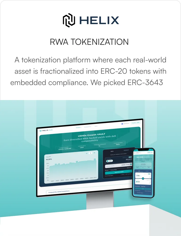 Helix RWA tokenization case study