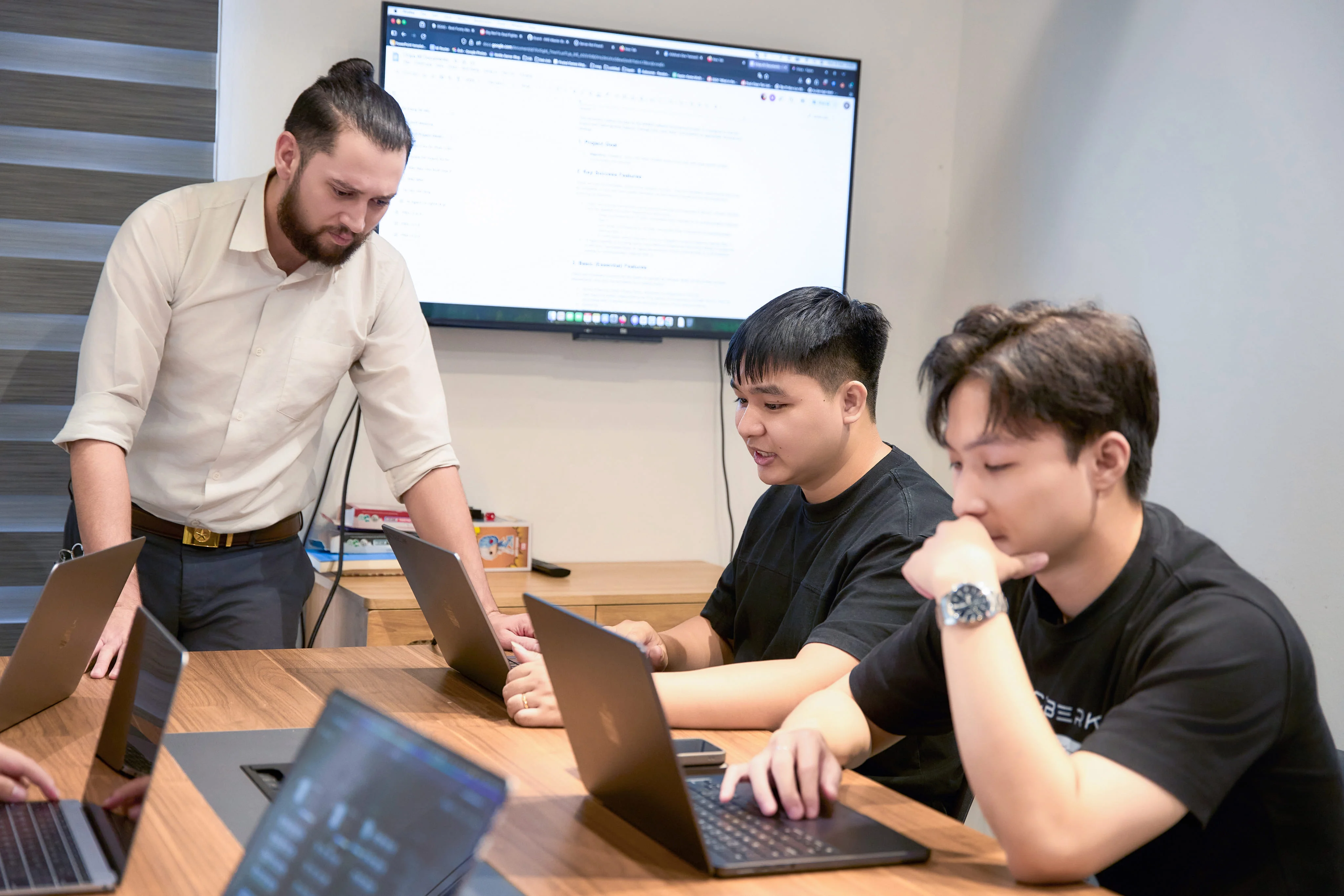 Cyberk team meeting