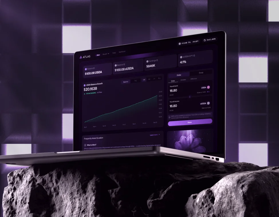 Atlas Web3 platform showcase